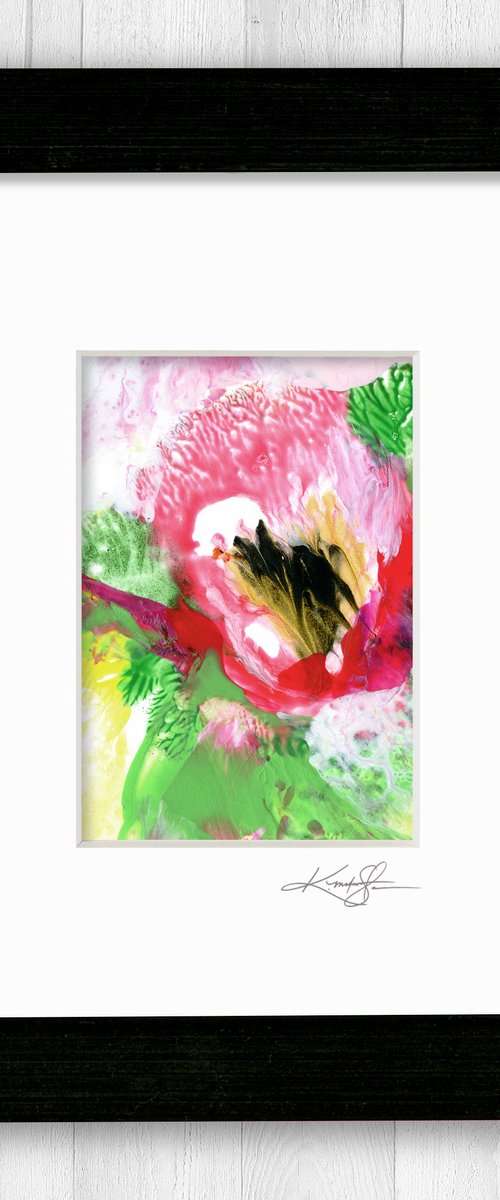 Blooming Magic 210 - Abstract Floral Painting by Kathy Morton Stanion by Kathy Morton Stanion