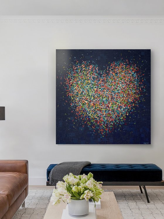 Night Optimist 127 x 127cm