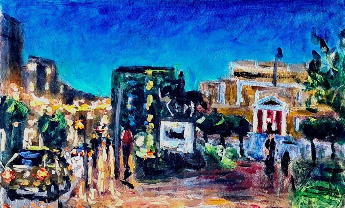  Twilight Before New Year By Dimitris Voyiazoglou, 20 X 14, Artwork For Sale On Artfinder