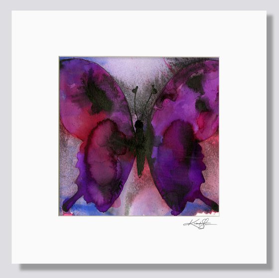 Alluring Butterfly 3 - Painting  by Kathy Morton Stanion