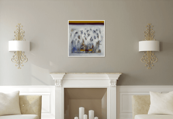 Soft Convergence_30"X30" 2025
