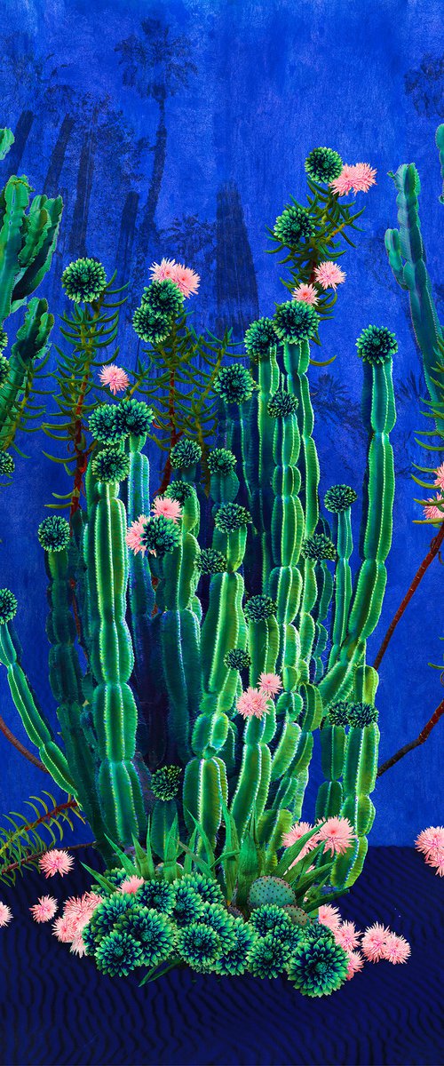 Cactus Majorelle by Nadia Attura