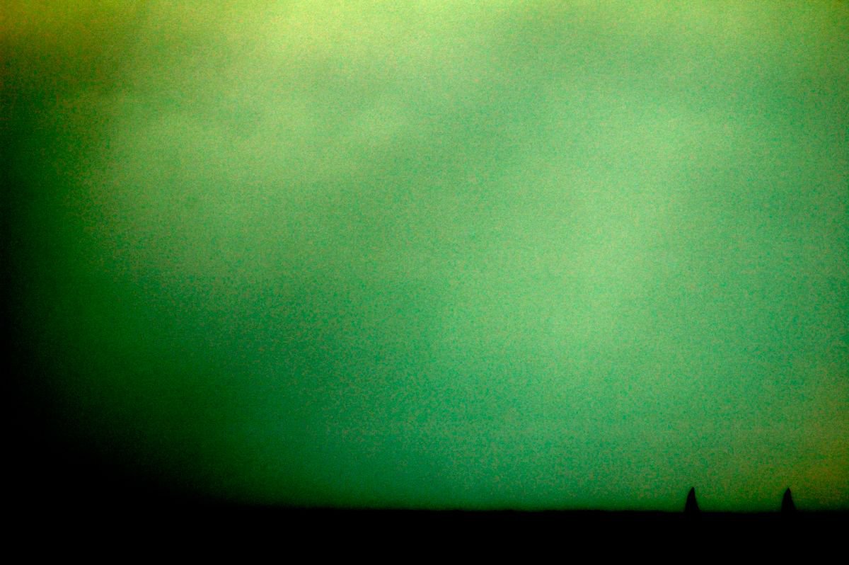 Impressionistic Abstract Photograph By Tal Paz-Fridman, 22 X 16", Two Sailboats, Original Artwork