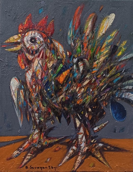 The Colorful Rooster