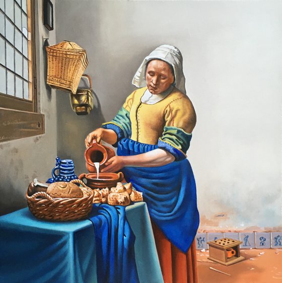 Made to Order Copy — The Milkmaid, Vermeer