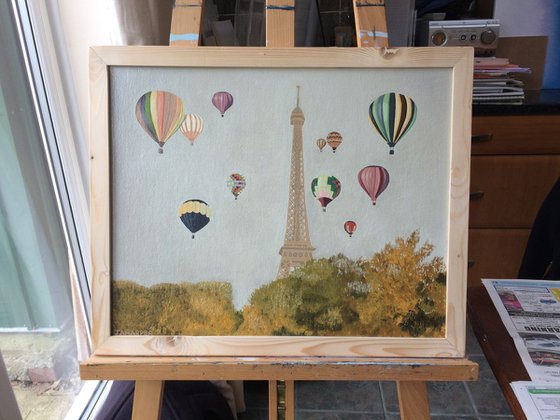 Balloons over Paris