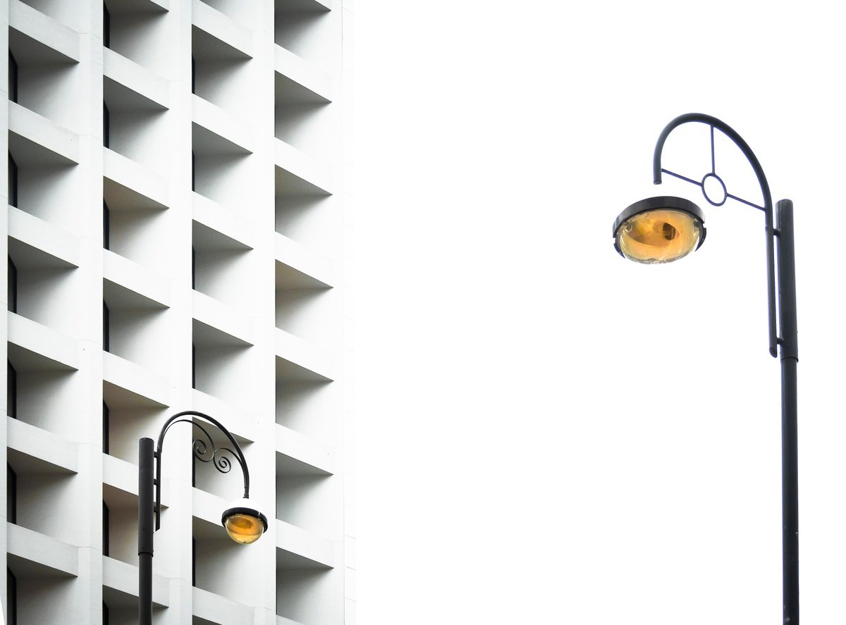 Geometric Cityscapes Photograph By Sergio Capuzzimati, 21 X 16", Urban Stories_Part 2, Original Artwork