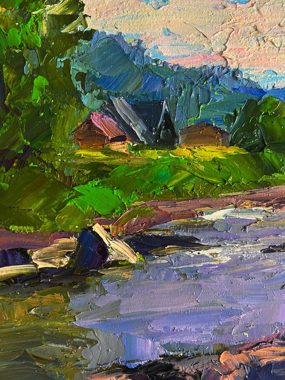 Near a Mountain Stream