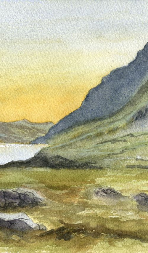 Ogwen Sunrise, Snowdonia by Bryn Humphreys