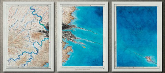 La route sera longue - imaginary maps