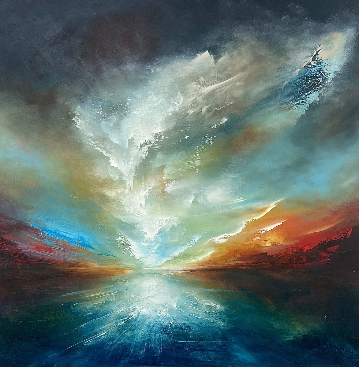 Lunetherea By Paul Kingsley Squire, 36 X 36, Artwork For Sale On Artfinder