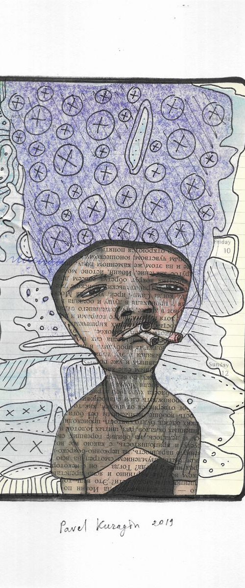 Self portrait #49 by Pavel Kuragin