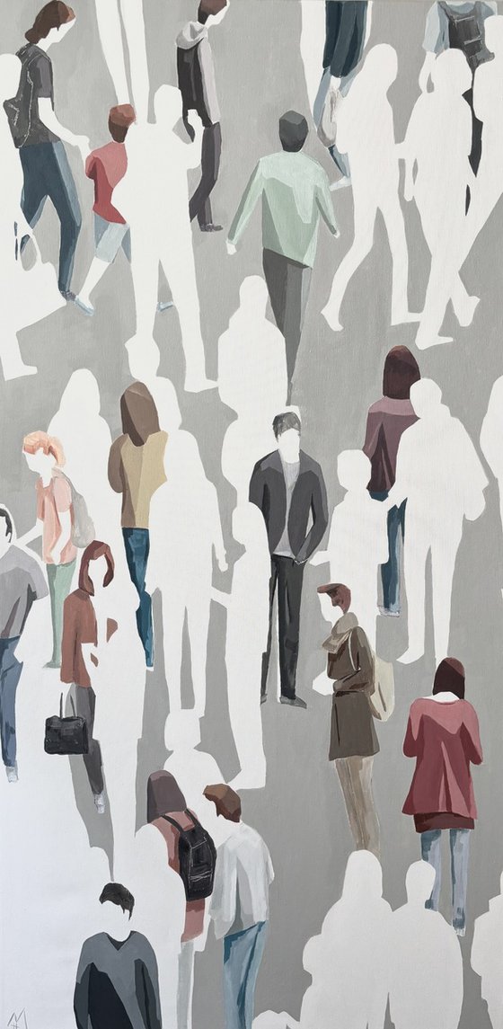 So many people, and so alone