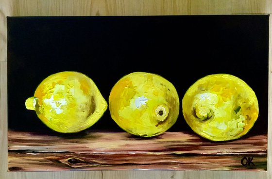 LEMONS.. Still life.