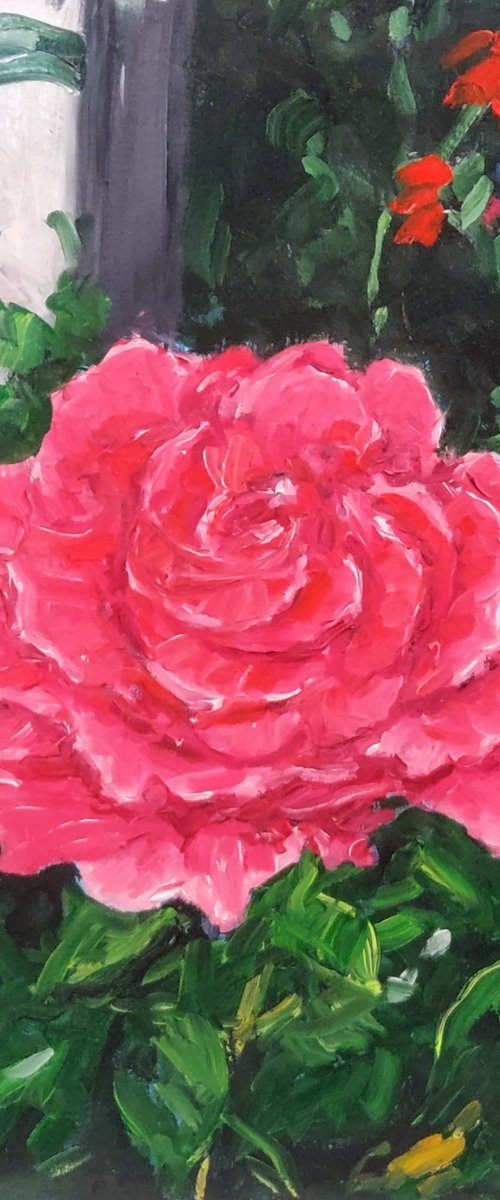 single rose by Colin Ross Jack
