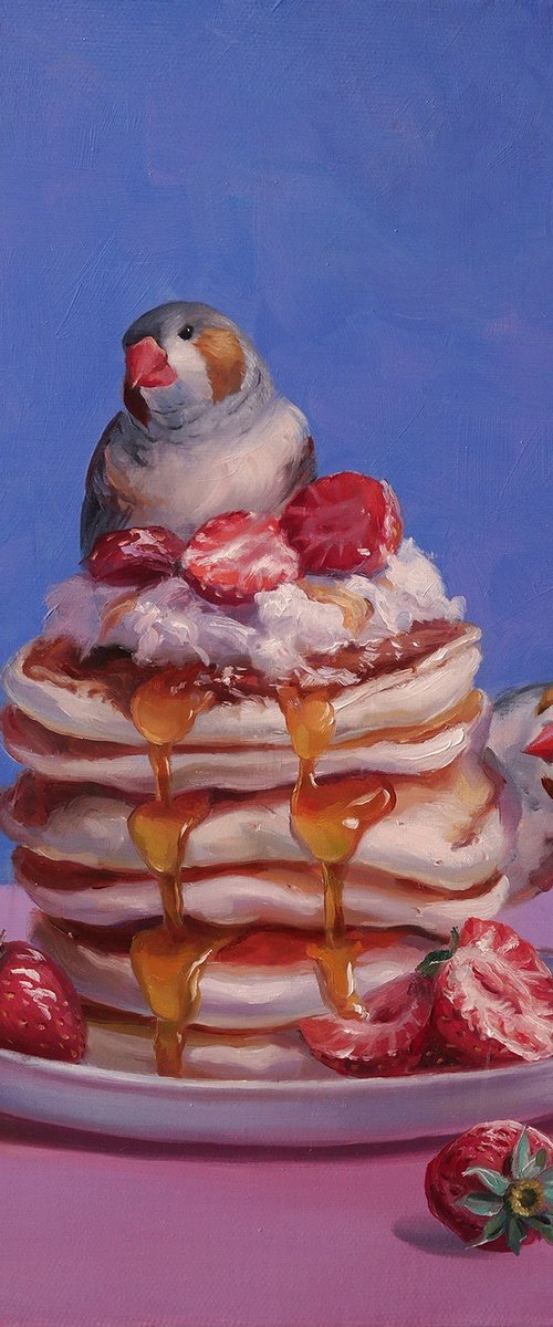 "Bird's Breakfast" by Lena Vylusk