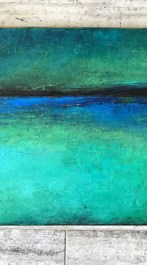 Night landscape by Nataliia Zaharuk