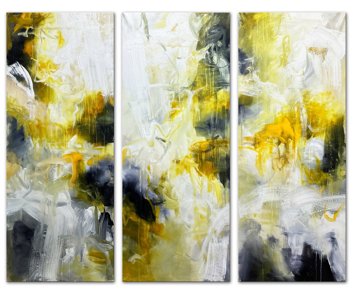  Chiaroscuro Reverberations By Andrada Anghel, 72 X 60, Artwork For Sale On Artfinder