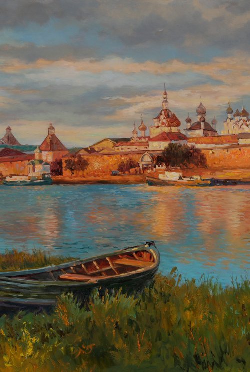 Solovetsky Monastery by Eduard Panov