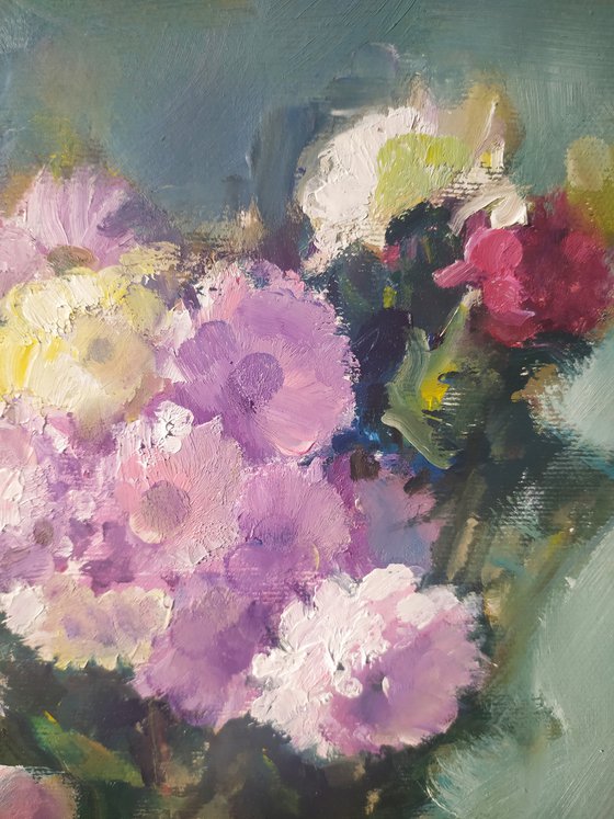 Bouquet in a vase