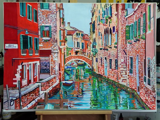 Venice No2 / 100 x 70 cm