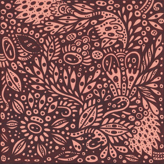 Florals - set of 4 paintings