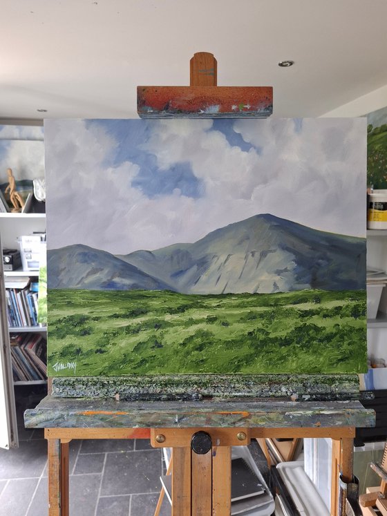 Towards Croagh Patrick