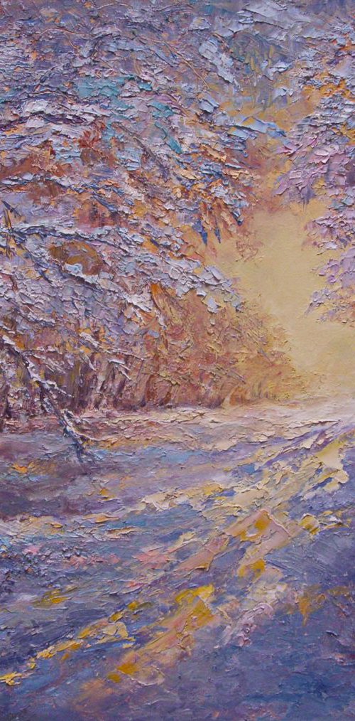 Fluffy winter by Liubov Ponomarova