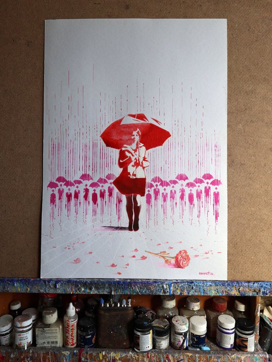 Fantasy with Flowers 336: paper 59x42cm