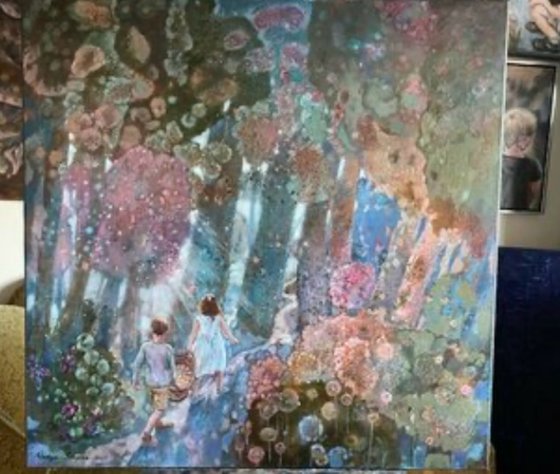 Into the fairy forest for berries