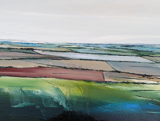 Abstract Buckinghamshire Landscape