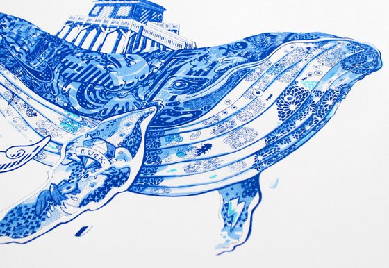 Baleine Tchanquée / Blue Edition