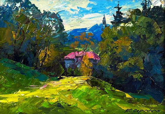 The House with the Pink Roof