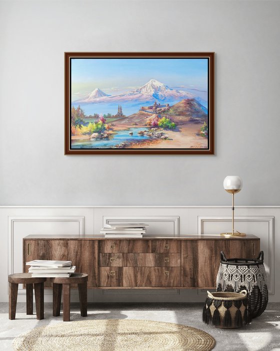 Spring Light at Khor Virap