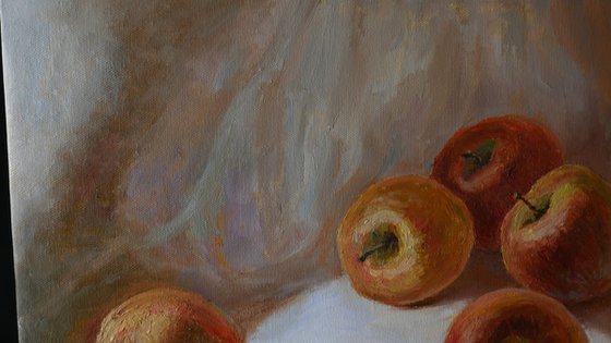 Apples painting