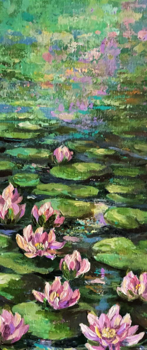 Lilly  Pond no6 by Colette Baumback