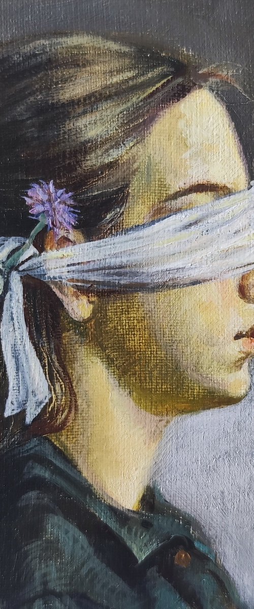 Blind man's buff by Maria Egorova