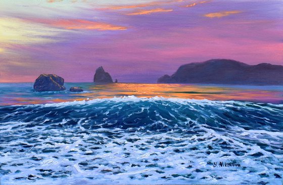 Evening by the Sea