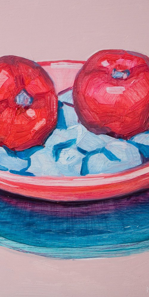 pop pink tomatoes by Olivier Payeur