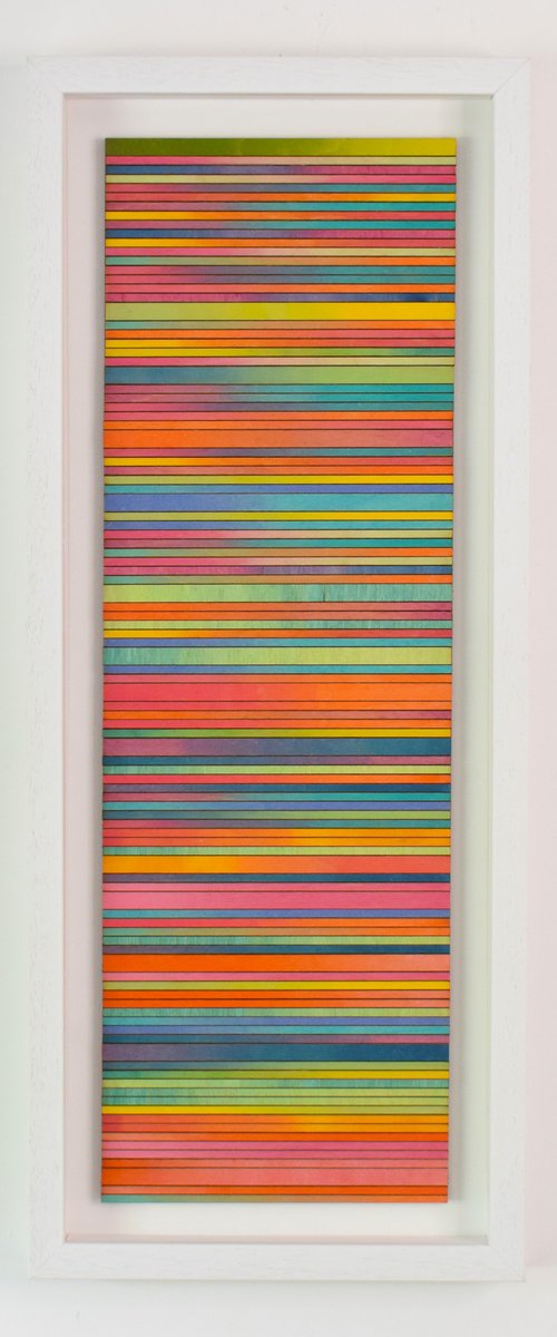 Irregular Stripe Panel by Amelia Coward