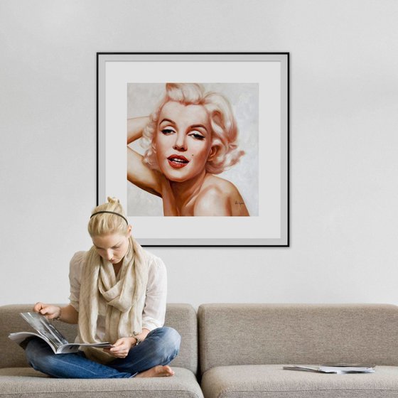 Marilyn Monroe Portrait “The Last Sitting” By: Bert Stern