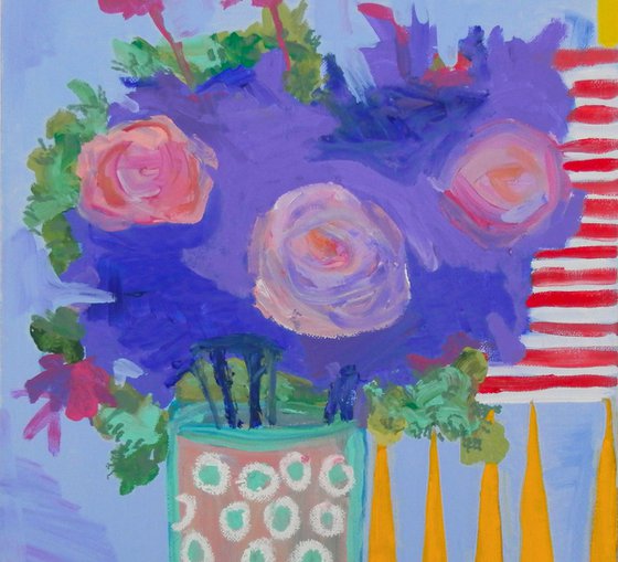 Still Life Flowers In Vase 5