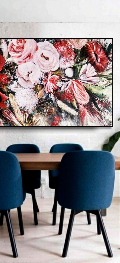 Red Flowers by Alexandra Petropoulou