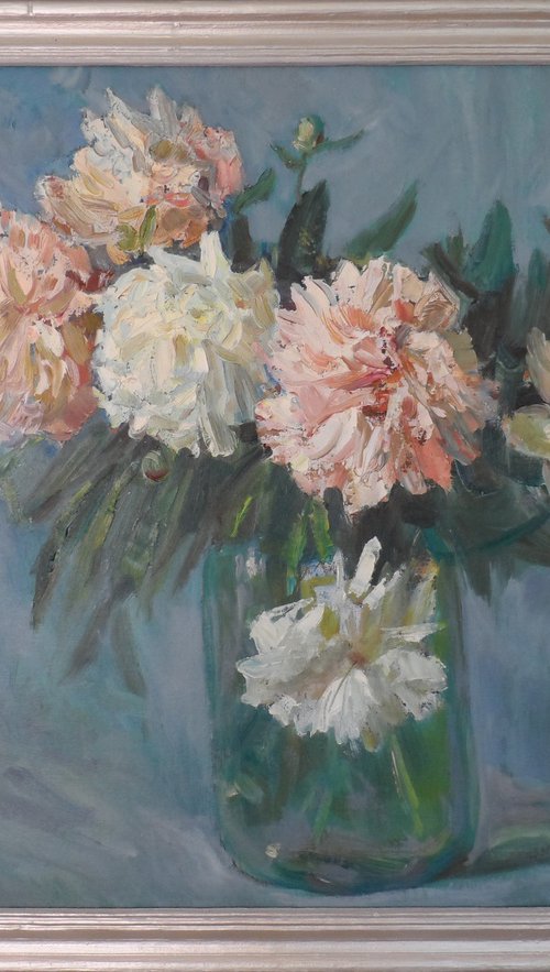 Peonies by Viktor Mishurovskiy