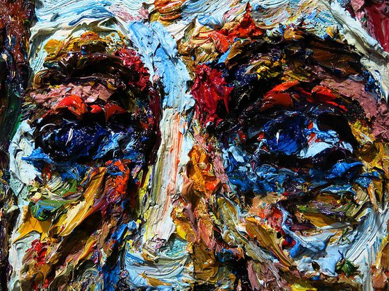 Original Oil Painting Portrait