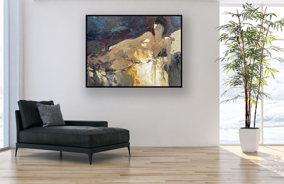 Nude Female - Modern Artistic Nude Artwork