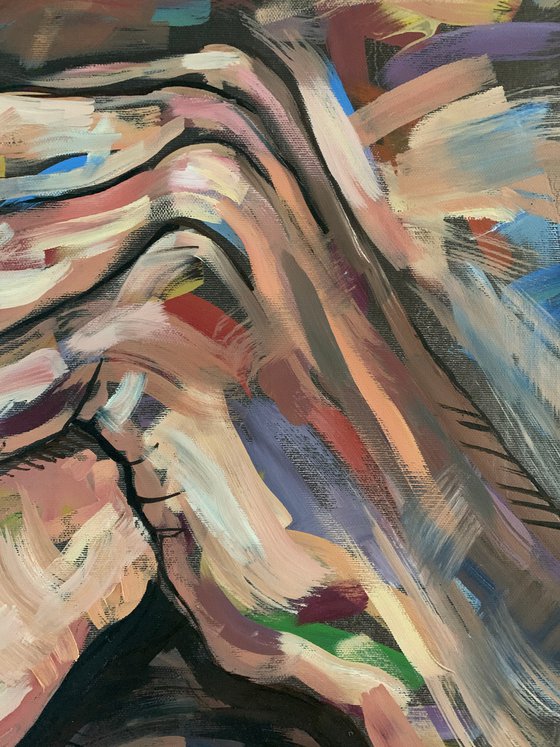 Male figure portrait