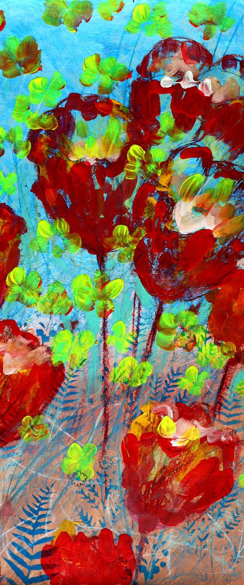 Fantasy with Flowers 289 by Rakhmet Redzhepov