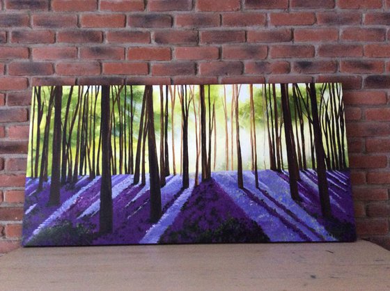 Purple sunshine