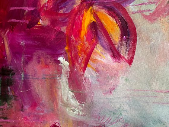 Where the Garden Burns Pink